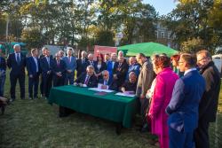 Podpisanie umowy na budowę obwodnicy miasta w ciągu Via Baltiki.